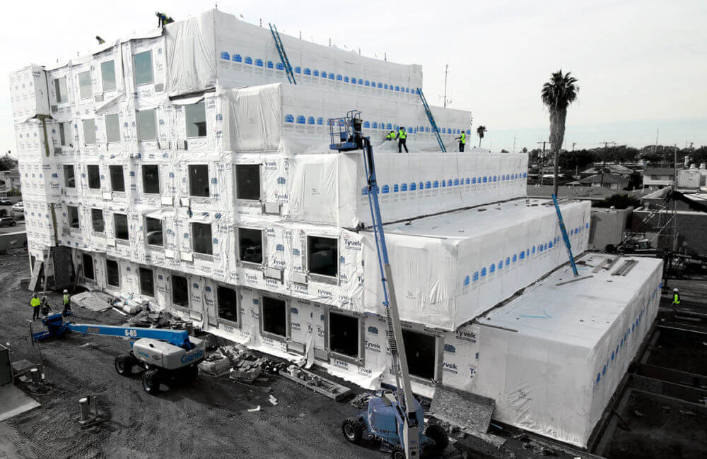 Marriott Courtyard and TownePlace Suites modular construction